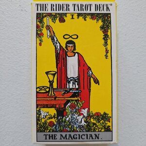 Vintage 1970s The Rider Tarot 78 Card Deck Waite Deck 22 Major 56 Lesser Arcana
